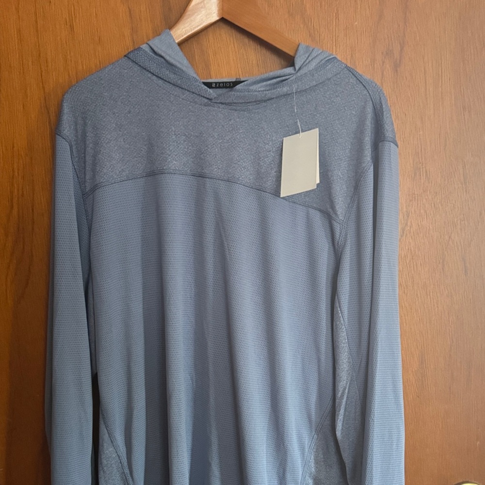 Zelos Men’s Hooded Lightweight Shirt